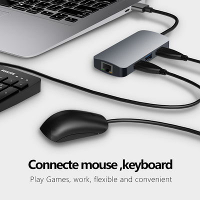 Adaptador Micro USB C para HDTV Adaptador USB C para Mac TV Projeção