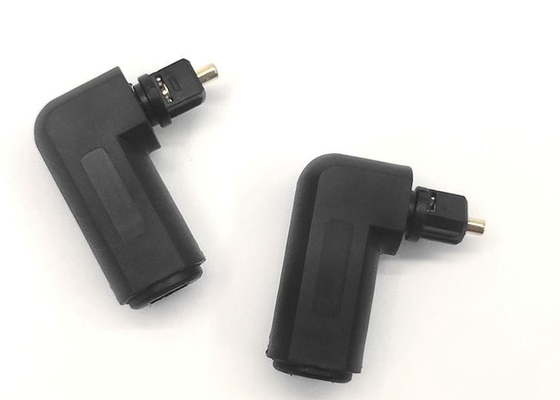 Fêmea aos acessórios de fibra ótica fêmeas adaptador de um ângulo de 90 graus