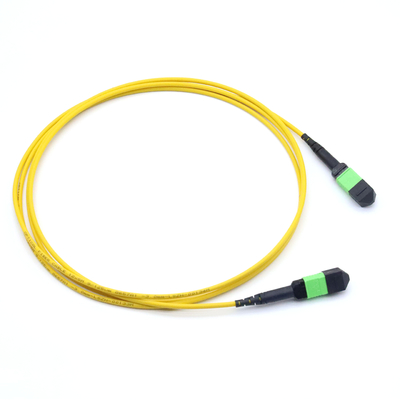 Cabos de tronco MPO femininos de 12 fibras Multimodo MM OM3/OM4 MPO LSZH 50/125
