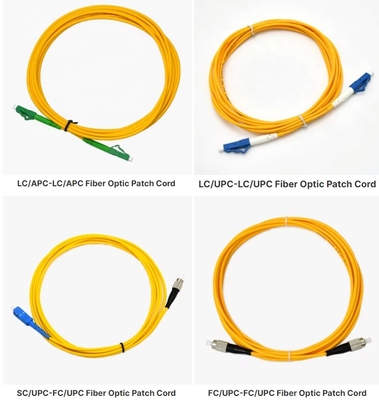 FIBRA ÓTICA PATCH CORD simplex FC ST LC SC Multimodo 5M 3M 2M 1M FIBRA ÓTICA