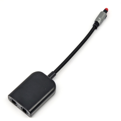 Toslink cabo de áudio óptico para home player CD Soundbar 4.0mm OD 1-30m comprimento conector de ouro placado amarelo-preto