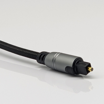 Toslink cabo de áudio óptico para home player CD Soundbar 4.0mm OD 1-30m comprimento conector de ouro placado amarelo-preto