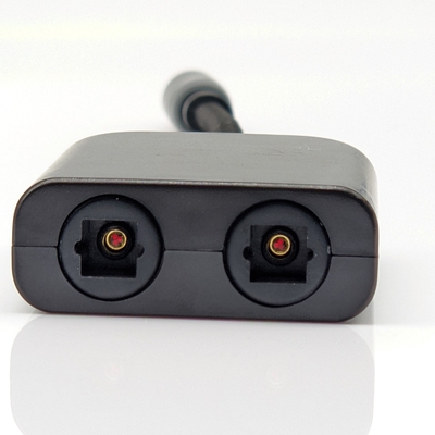 Toslink cabo de áudio óptico para home player CD Soundbar 4.0mm OD 1-30m comprimento conector de ouro placado amarelo-preto