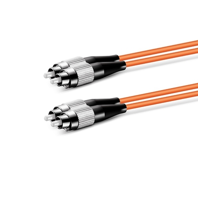 Cabo de Fibra Óptica Plástica Personalizado para Conexão de Baixa Perda em Redes de Telecomunicações e Ethernet com Conectores Simplex FC ST LC SC
