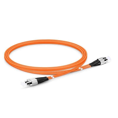 Cabo de Fibra Óptica Plástica Personalizado para Conexão de Baixa Perda em Redes de Telecomunicações e Ethernet com Conectores Simplex FC ST LC SC