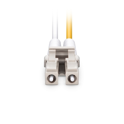 Cable de fibra óptica de plástico simplex de ligação rápida e rápida com conectores FC ST LC SC para redes de telecomunicações e Ethernet