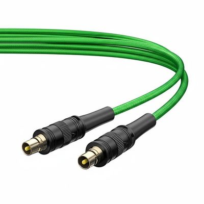 1M/2M/3M/cabo de áudio de fibra óptica personalizado com desempenho verde