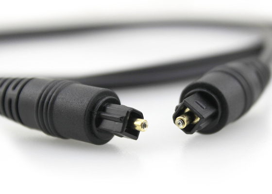 Cabo de fibra óptica digital TOSLINK macho/macho PVC para home theater TV cabo barra de som 1 m 2 m 3 m