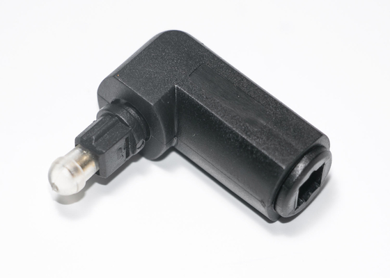 Acessórios de fibra ótica da tevê DVD homem de 90 graus ao conector fêmea