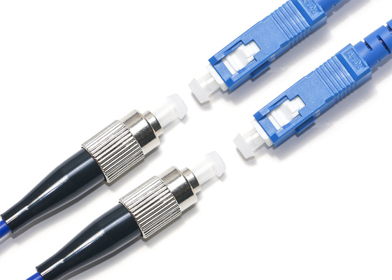 Cabo de remendo da fibra ótica do único modo 2mm de SC-FC para FTTB FTTX