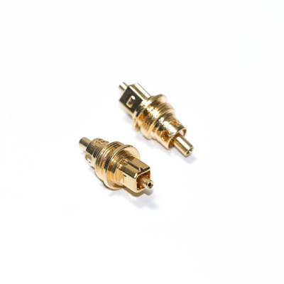 Acessórios de fibra ótica de Monoluxtecs, conector da fibra ótica do metal de Toslink