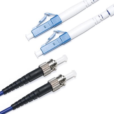 Cabo óptico LC FC OM3 2.0-3.0mm para câmera de vigilância interior Fiação de sala de computador 3M 5M 8M 10M
