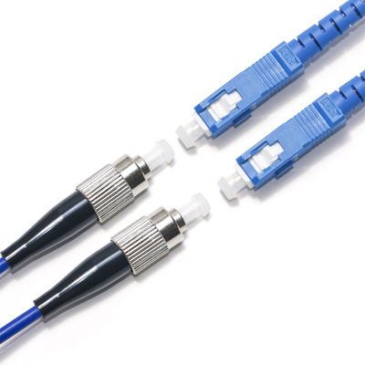 Fibra óptica patch cord FC SC modo múltiplo multi-núcleo 4-4 para câmera de vigilância interior sala de computador fiação 3 m 5 m 8 m