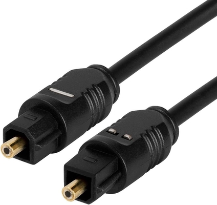 Preço de fábrica SPDIF Toslink Cabo de áudio óptico OD4.0 Ultra fino para barra de som doméstico/Mini CD 1,5M 2M