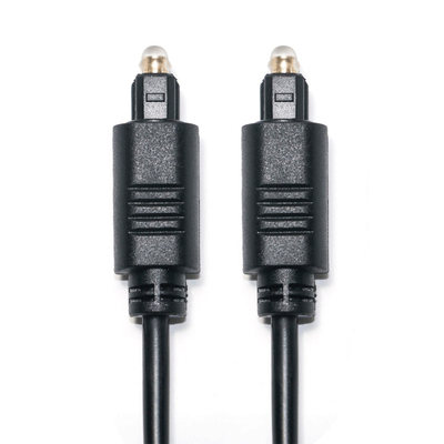 Preto Toslink OD4.0 Cabo de Fibra Óptica PVC Injeção Praça Ject Banhado a Ouro Porta 1M 1.5M 3M Para Soundbar CD Player