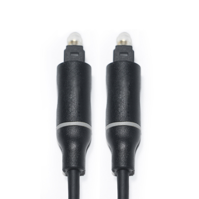 1.5M - 5M Toslink Cabo Digital OD4.0 Conector de Plástico Preto Para Home Theater CD Soundbar