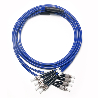 Fibra óptica patch cord FC-ST OM3 4Modo 4Core Wire OD 2.0/3.0mm para câmera de vigilância interno conector de computador
