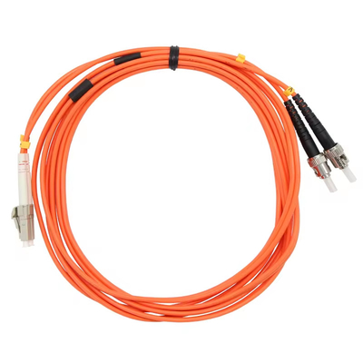 ST-LC MultiMode Duplex OM2 62.5um Blindado 3 Meter Fibra Óptica Patch Cord Cable