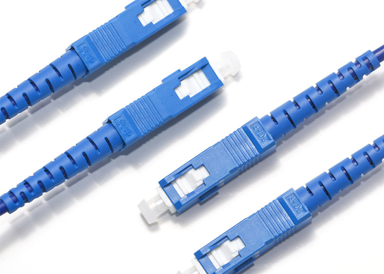 Cabo de remendo da fibra ótica do único modo 2mm de SC-FC para FTTB FTTX